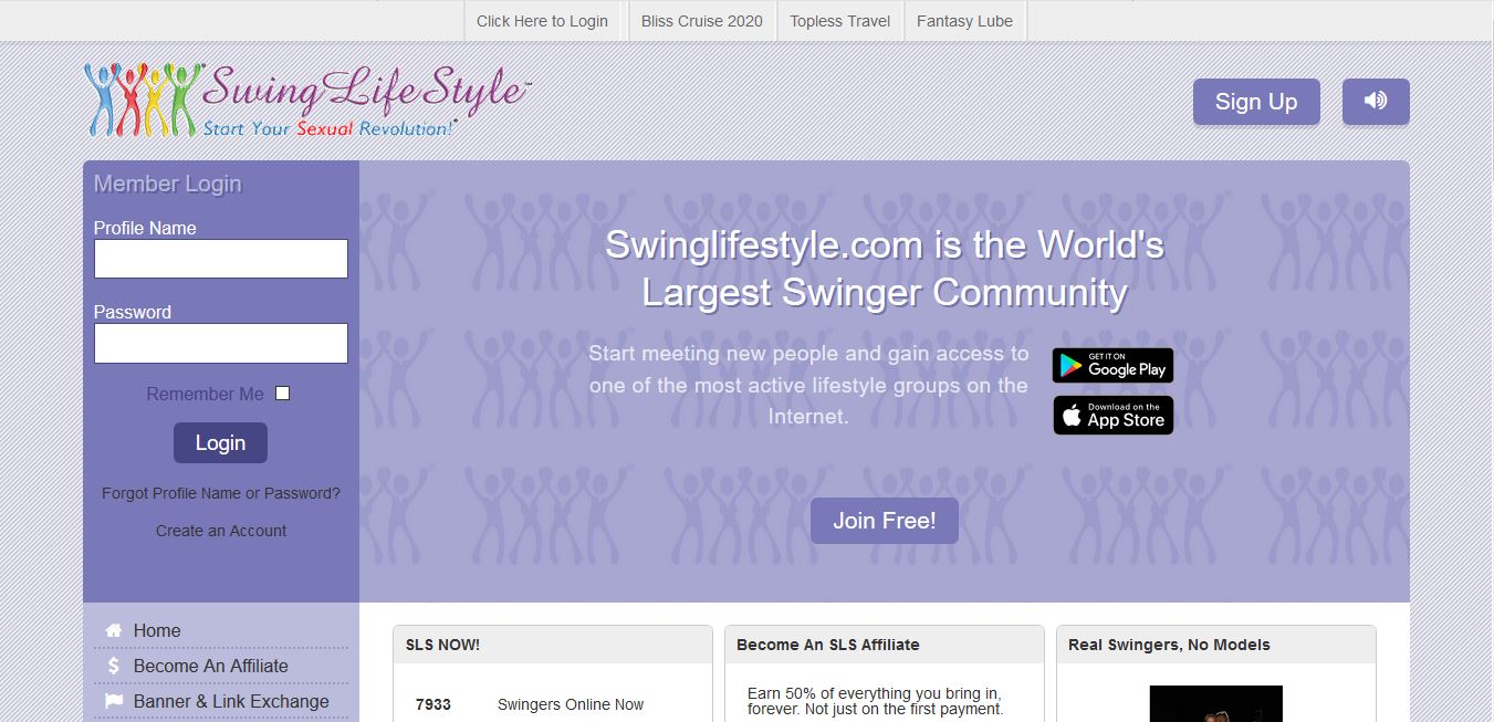 lifestyle swinger home page