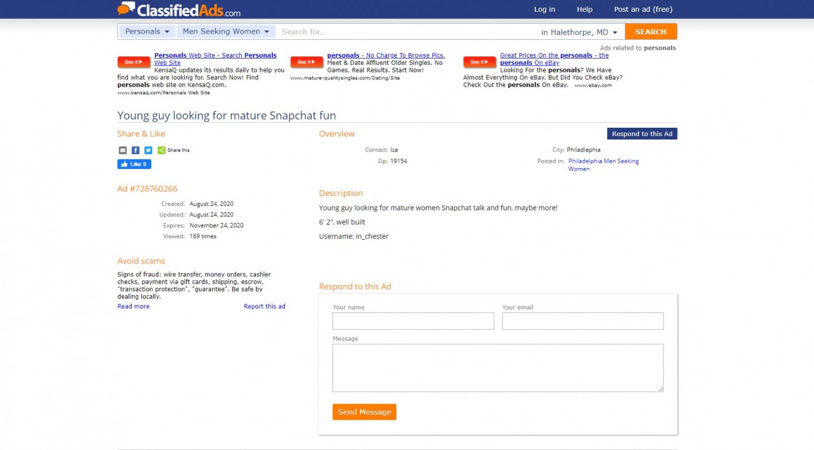 Classifieds Screenshot 3