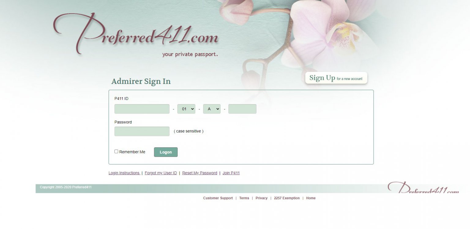 P411 (Preferred 411) Escort Site & Alternatives